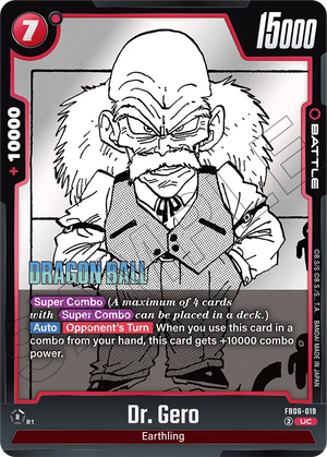 MANGA BOOSTER 01[SB01] FB06-019 Dr. Gero