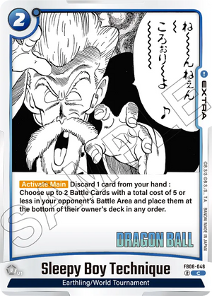 MANGA BOOSTER 01[SB01] FB06-046 Sleepy Boy Technique