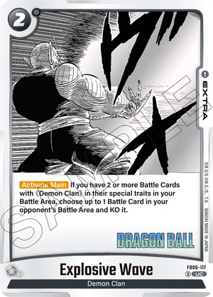 MANGA BOOSTER 01[SB01] FB06-117 Explosive Wave