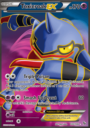Flashfire 102 Toxicroak-EX