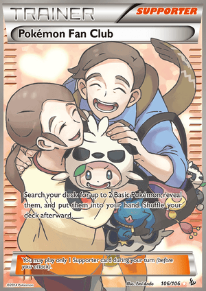 Flashfire 106 Pokemon Fan Club