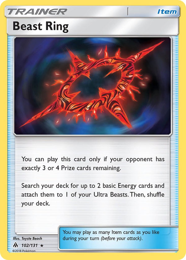 Forbidden Light 102 Beast Ring