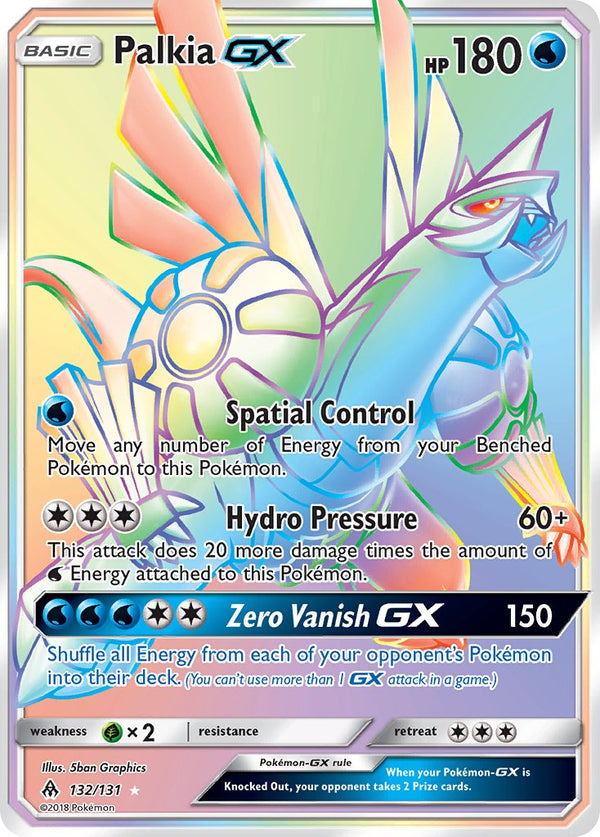 Forbidden Light 132 Palkia-GX