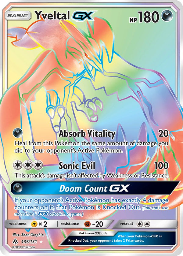Forbidden Light 137 Yveltal-GX