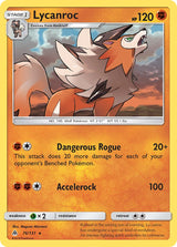 Forbidden Light 076 Lycanroc