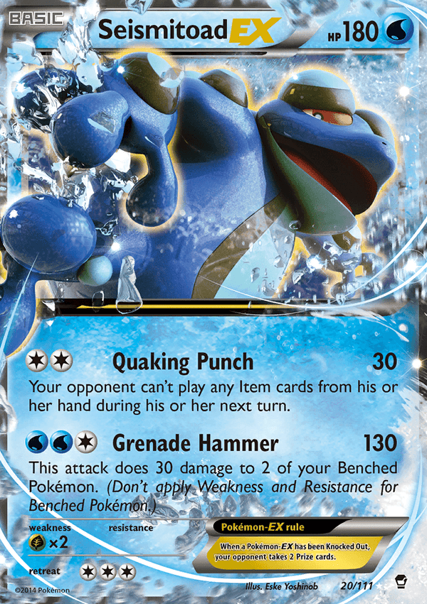 Furious Fists 020 Seismitoad-EX