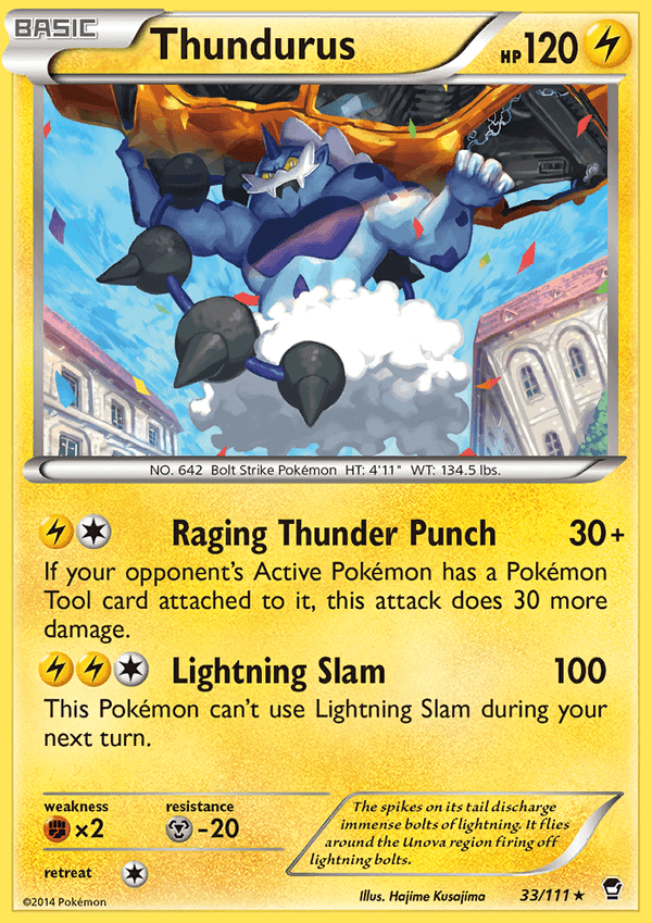 Furious Fists 033 Thundurus