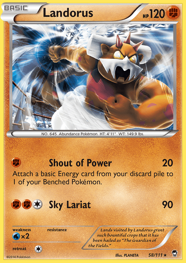 Furious Fists 058 Landorus