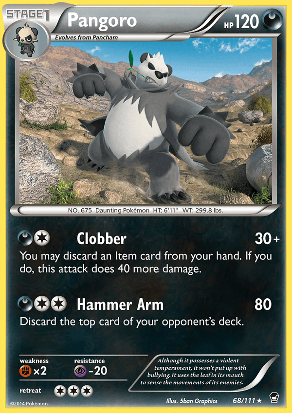 Furious Fists 068 Pangoro