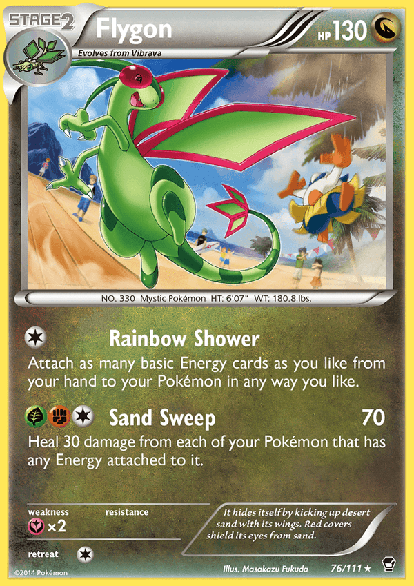 Furious Fists 076 Flygon