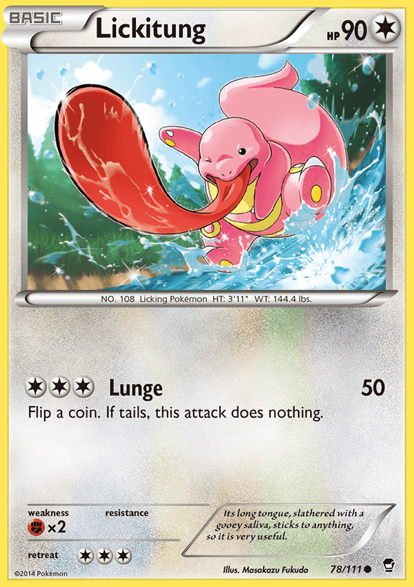 Furious Fists 078 Lickitung