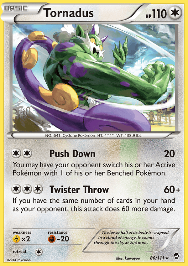 Furious Fists 086 Tornadus