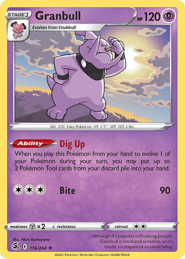 Fusion Strike 116 Granbull