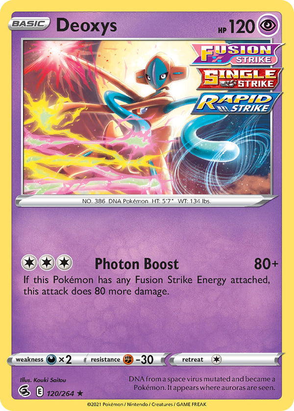 Fusion Strike 120 Deoxys