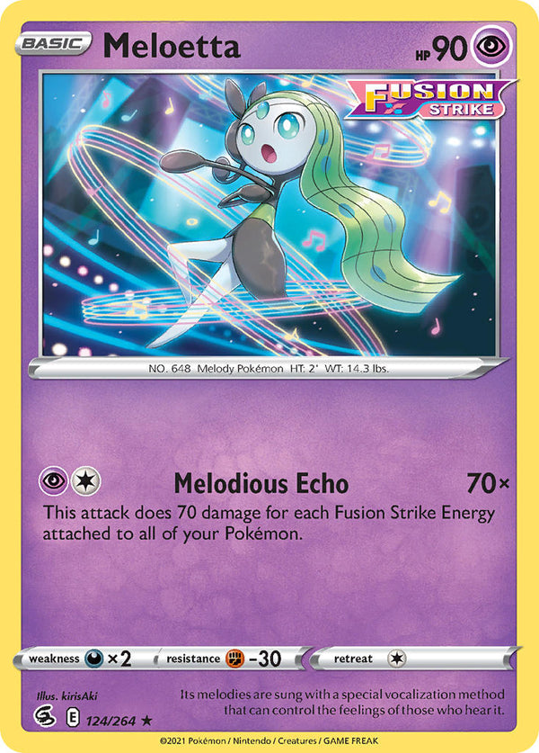 Fusion Strike 124 Meloetta