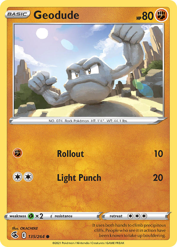 Fusion Strike 135 Geodude