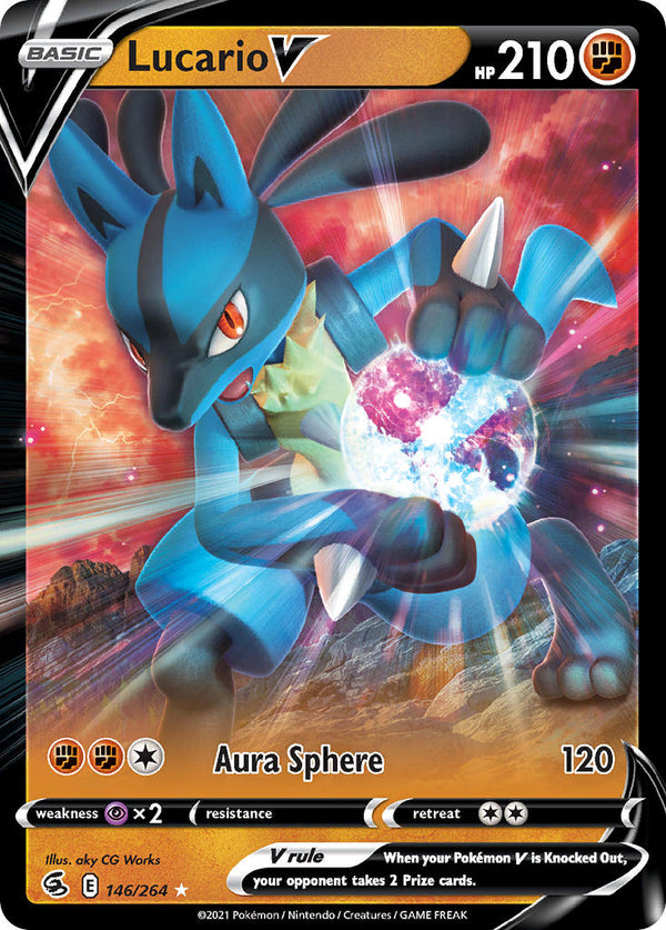 Fusion Strike 146 Lucario V