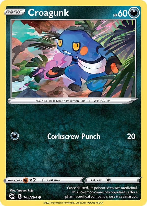 Fusion Strike 165 Croagunk