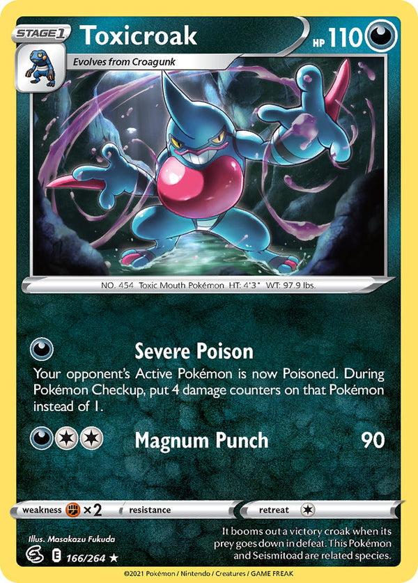 Fusion Strike 166 Toxicroak