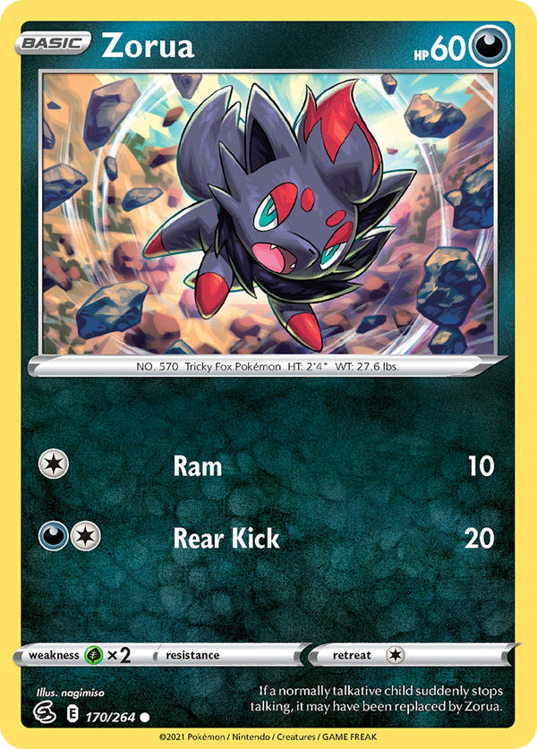 Fusion Strike 170 Zorua