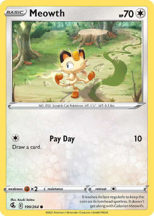 Fusion Strike 199 Meowth