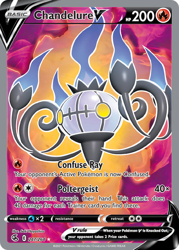 Fusion Strike 247 Chandelure V