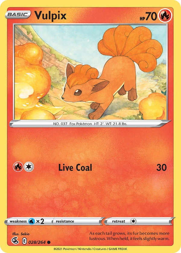 Fusion Strike 028 Vulpix