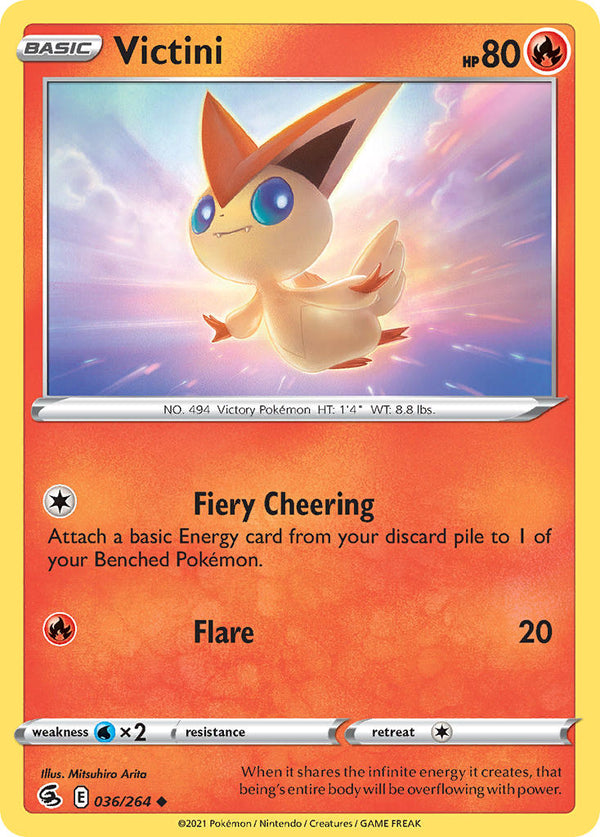 Fusion Strike 036 Victini