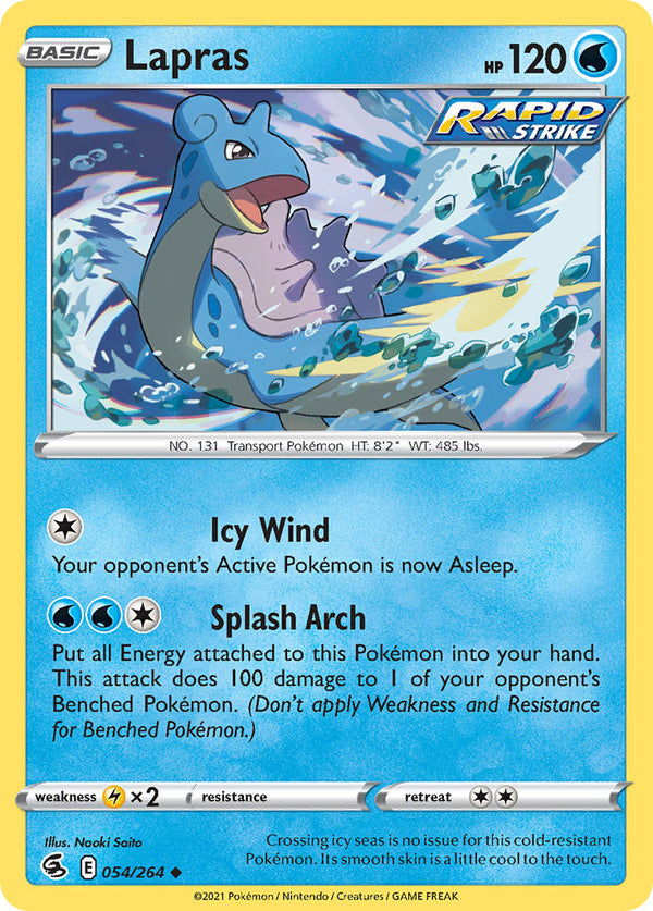 Fusion Strike 054 Lapras