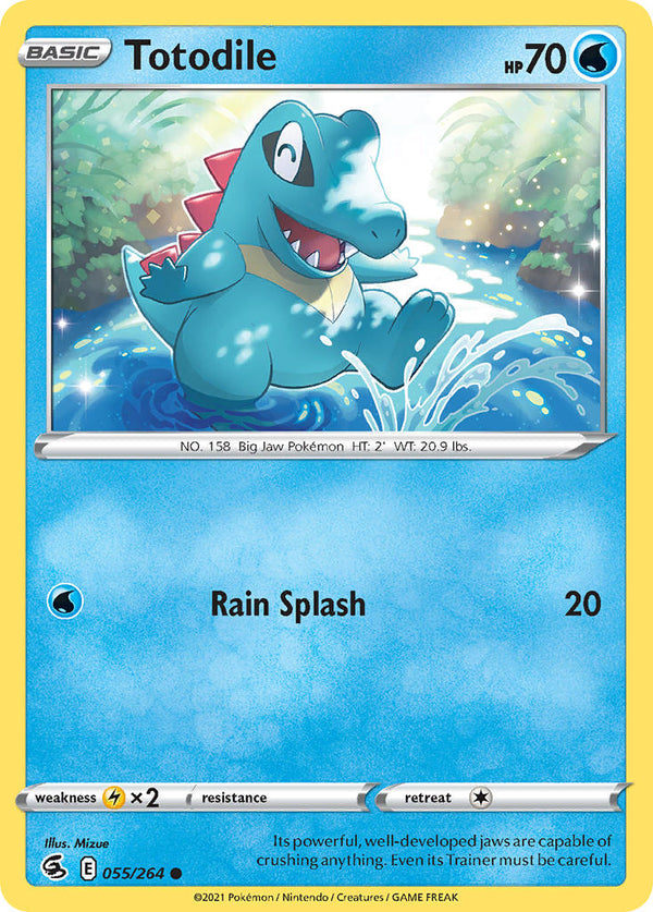 Fusion Strike 055 Totodile