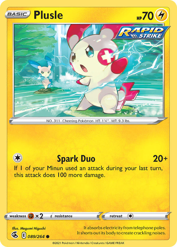 Fusion Strike 089 Plusle