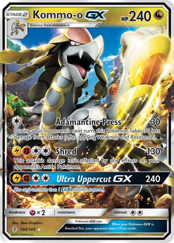 Guardians Rising 100 Kommo-o-GX