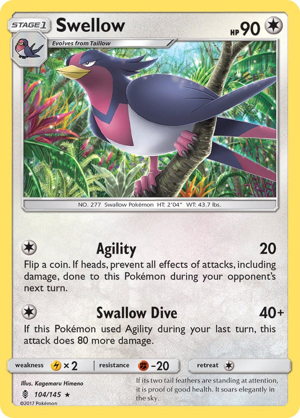 Guardians Rising 104 Swellow