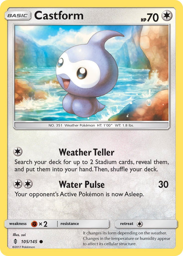 Guardians Rising 105 Castform