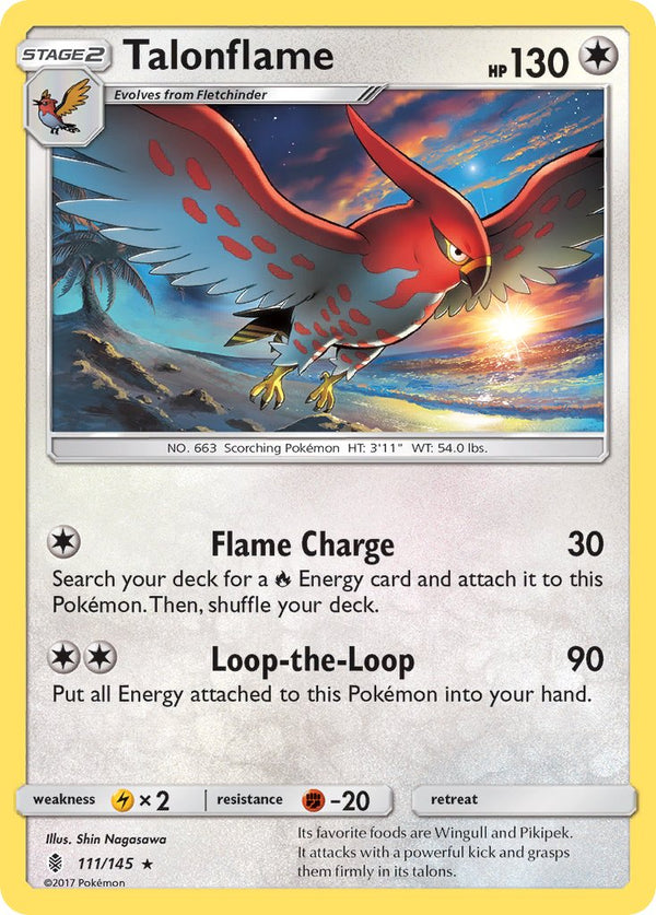 Guardians Rising 111 Talonflame