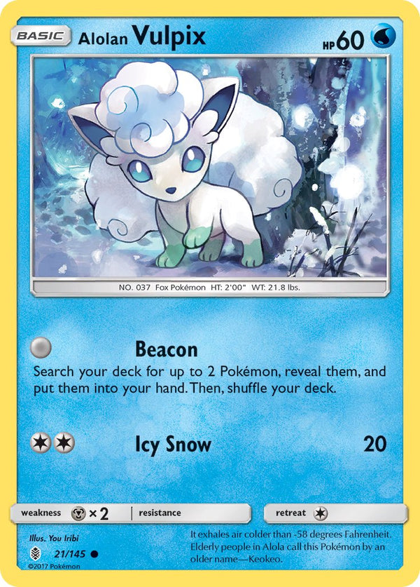 Guardians Rising 021 Alolan Vulpix