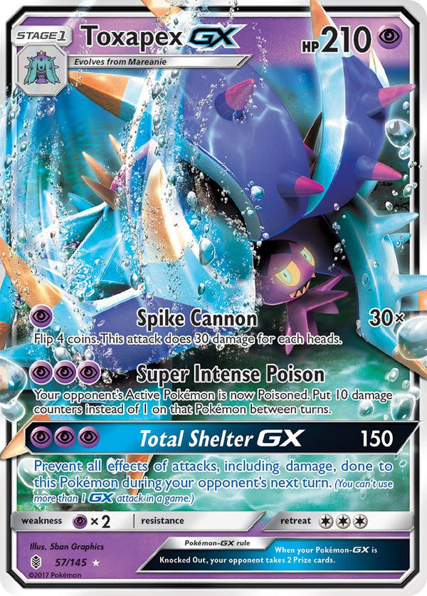 Guardians Rising 057 Toxapex-GX