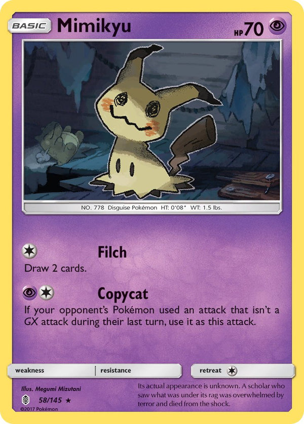 Guardians Rising 058 Mimikyu