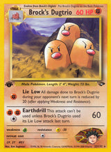 Gym Challenge 022 Brock's Dugtrio