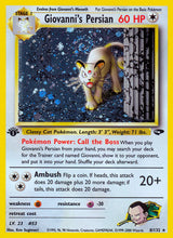 Gym Challenge 008 Giovanni's Persian