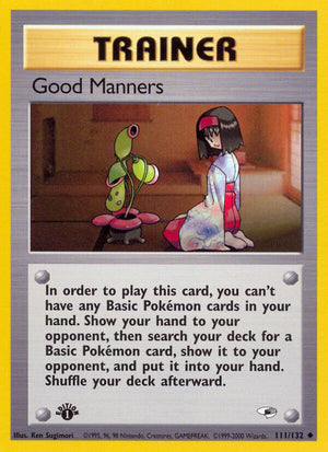 Gym Heroes 111 Good Manners