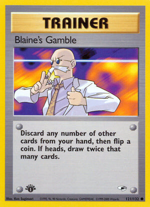Gym Heroes 121 Blaine's Gamble