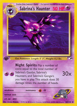 Gym Heroes 058 Sabrina's Haunter