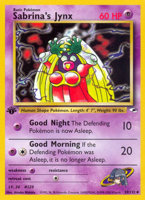 Gym Heroes 059 Sabrina's Jynx