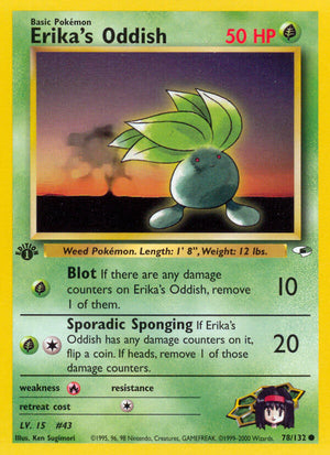 Gym Heroes 078 Erika's Oddish