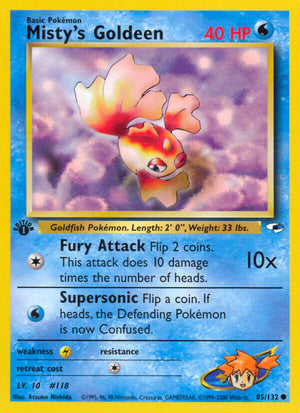 Gym Heroes 085 Misty's Goldeen