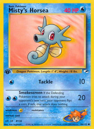 Gym Heroes 086 Misty's Horsea