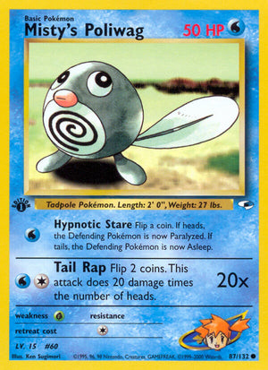 Gym Heroes 087 Misty's Poliwag