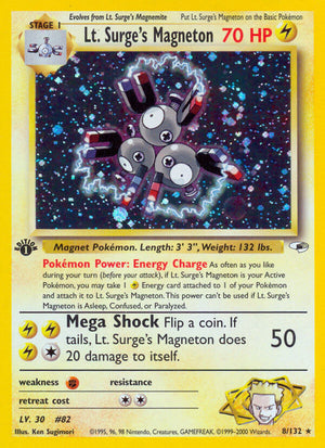 Gym Heroes 008 Lt. Surge's Magneton