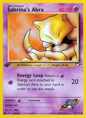 Gym Heroes 091 Sabrina's Abra